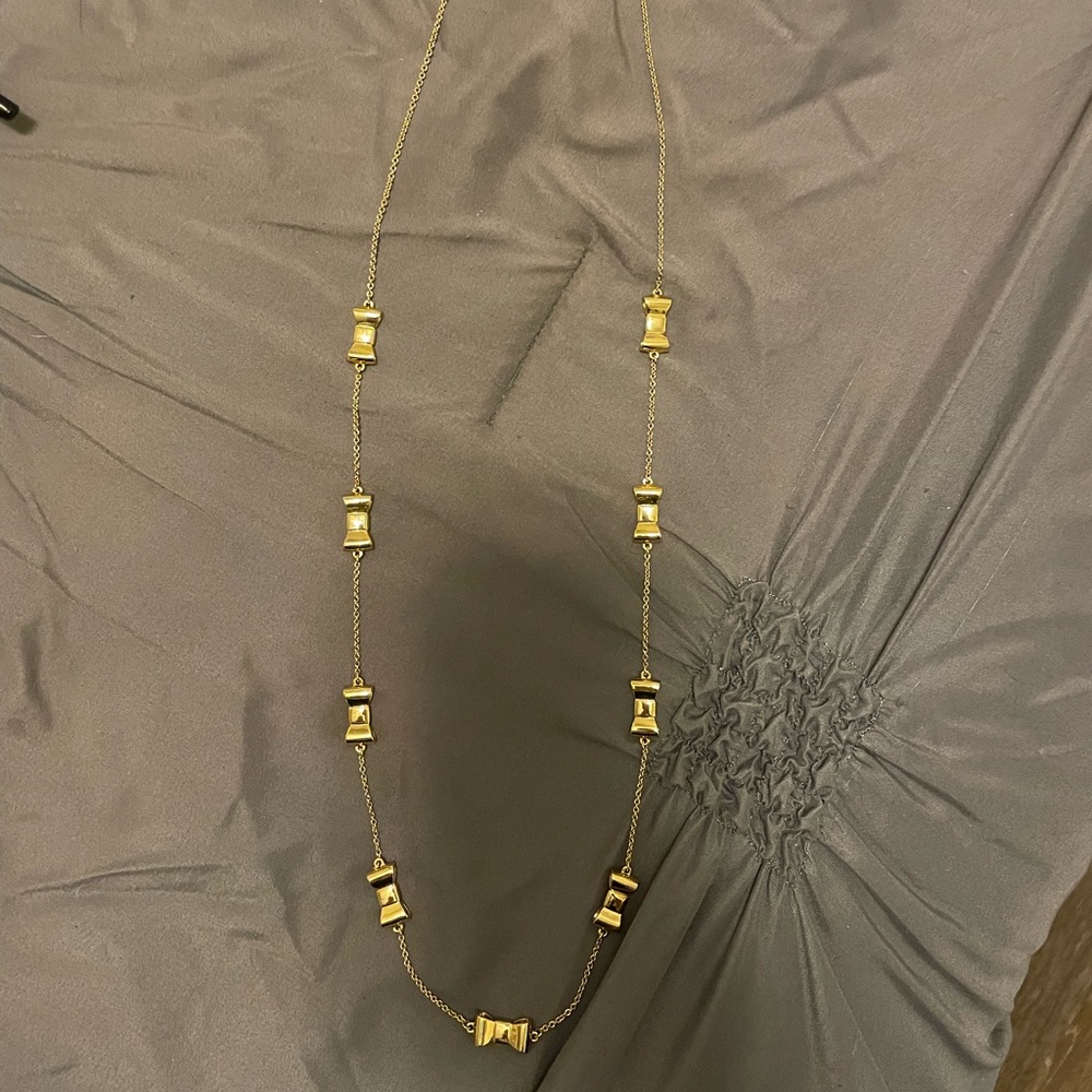 Kate Spade bow necklace